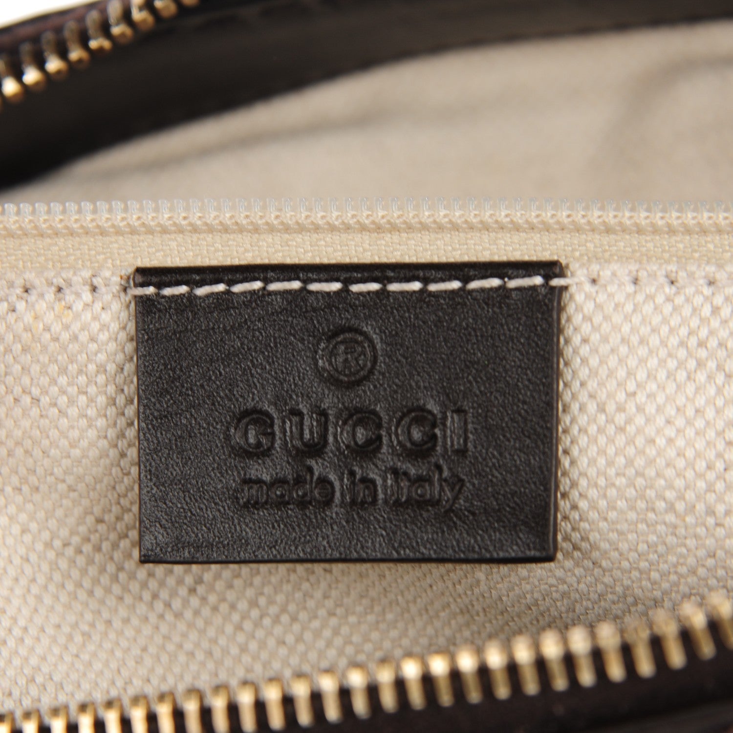 Gucci Monogram Medium Sukey Top Handle Dark Brown 6 of 7