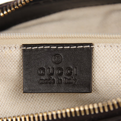 Gucci Monogram Medium Sukey Top Handle Dark Brown 6 of 7