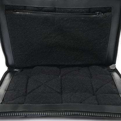 Bottega Veneta Calfskin Maxi Intrecciato Puffy Laptop Pouch Black 5 of 10