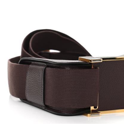 Hermes Chevre Mysore Geta Rouge Sellier 9 of 11