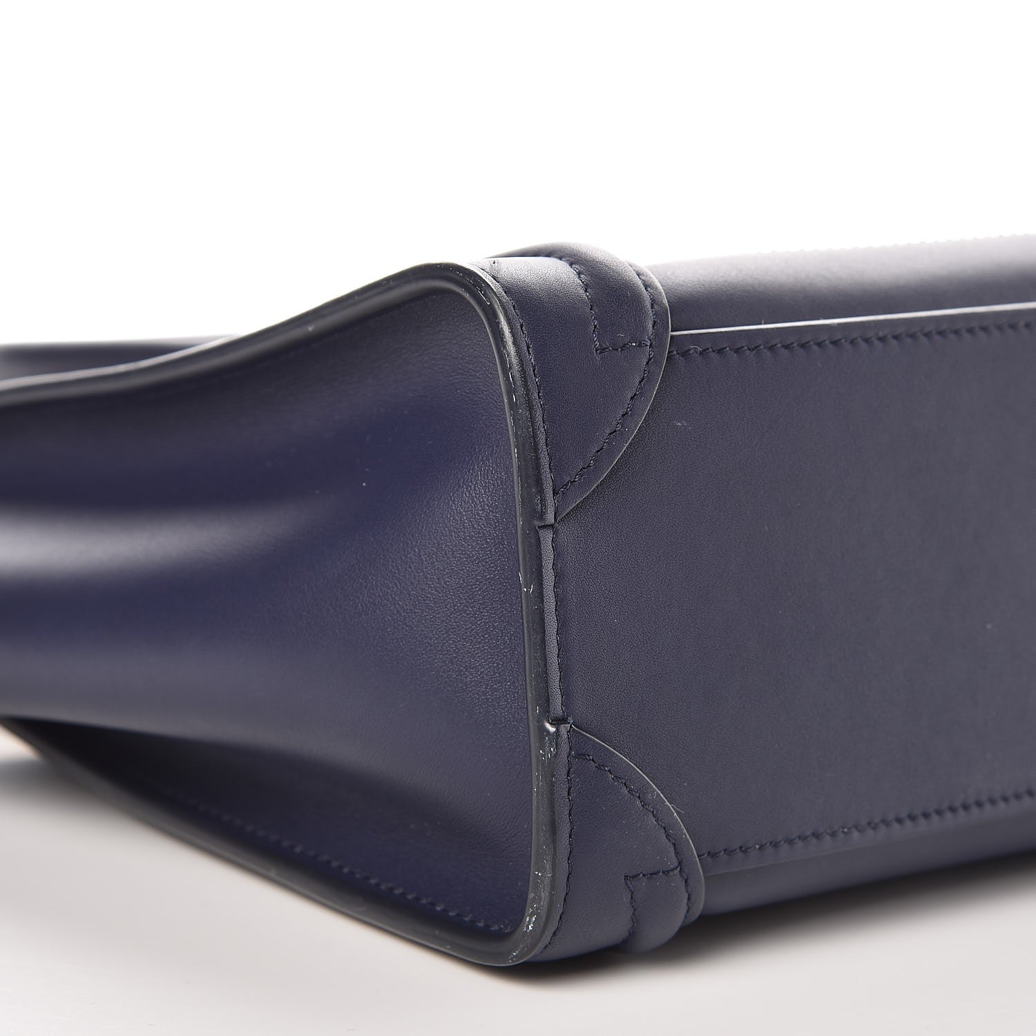 Celine Smooth Calfskin Nano Luggage Ink 9 of 10