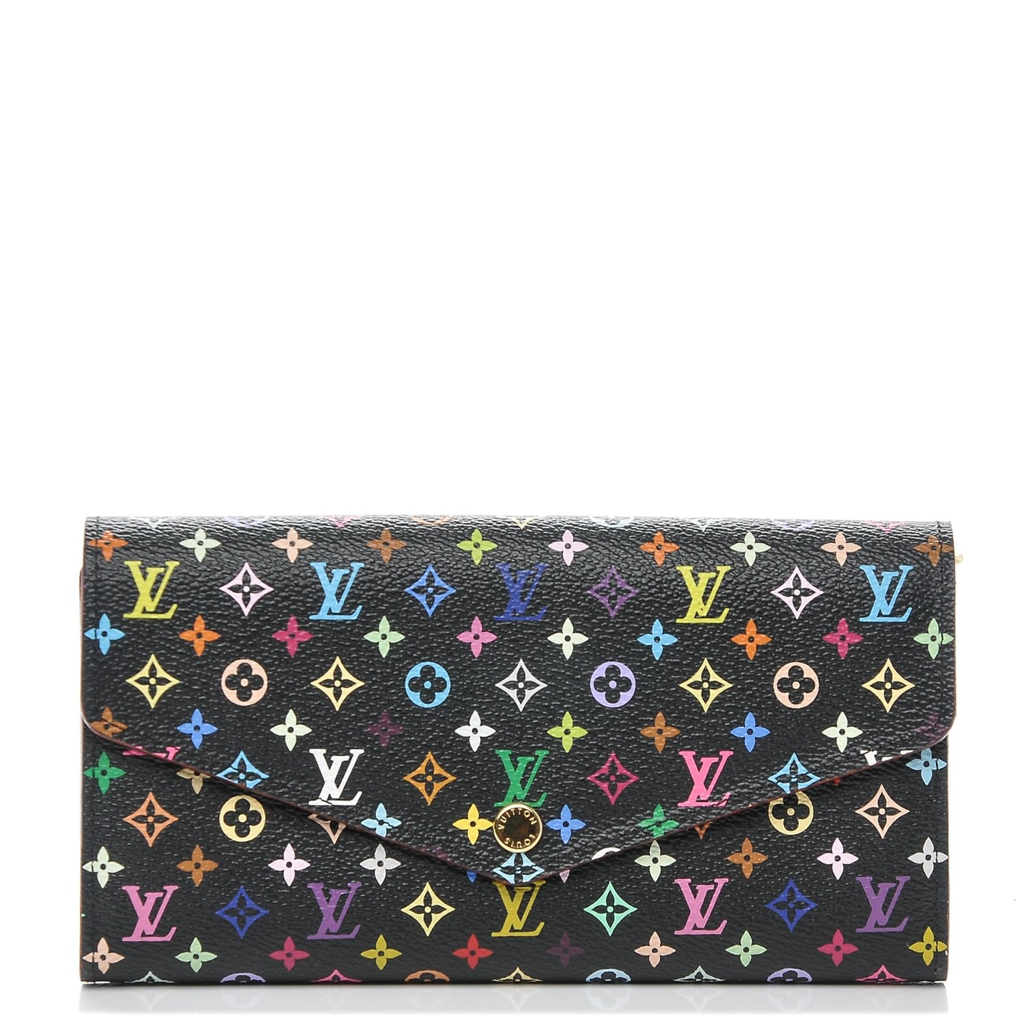 Monogram Multicolor Sarah Wallet NM Black Grenade