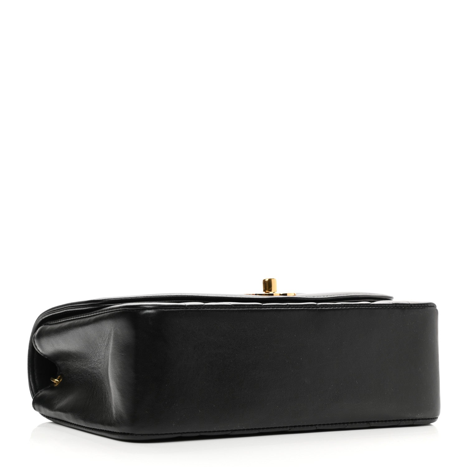 Chanel Lambskin Quilted Small Single Flap Black 4 of 11