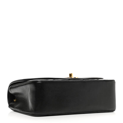 Chanel Lambskin Quilted Small Single Flap Black 4 of 11