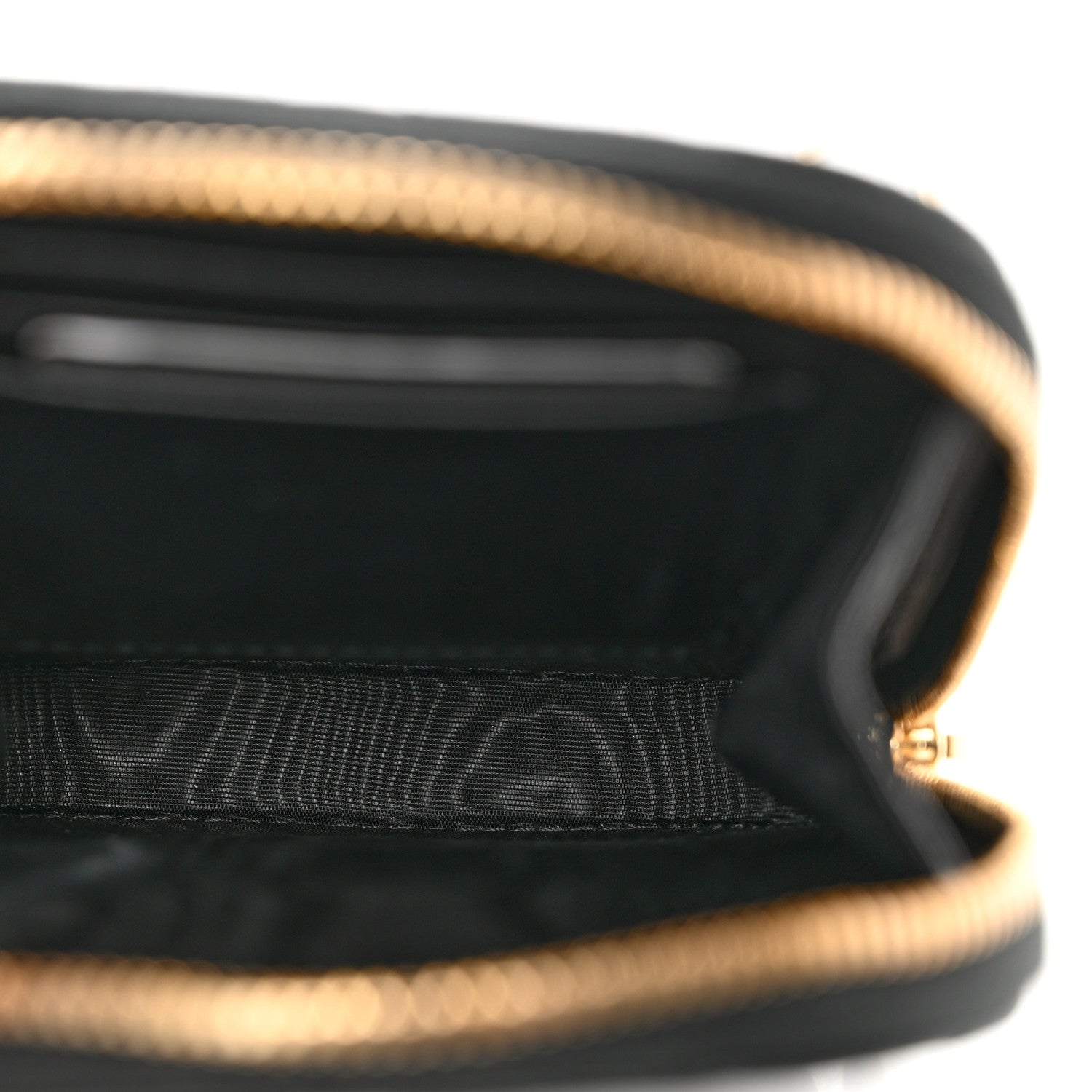 Christian Dior Lambskin Cannage Lady Dior Phone Holder Black 5 of 7