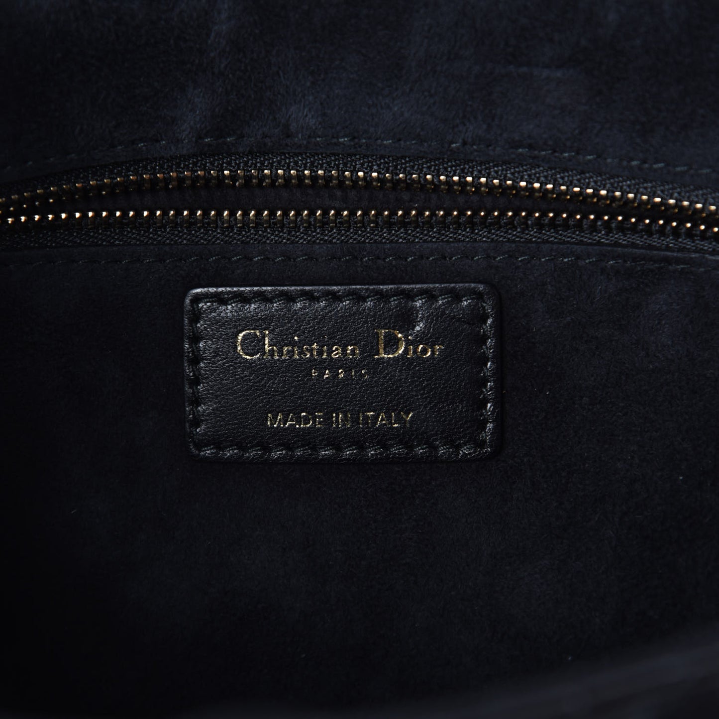 Lambskin Cannage Large Dioraddict Flap Bag Black