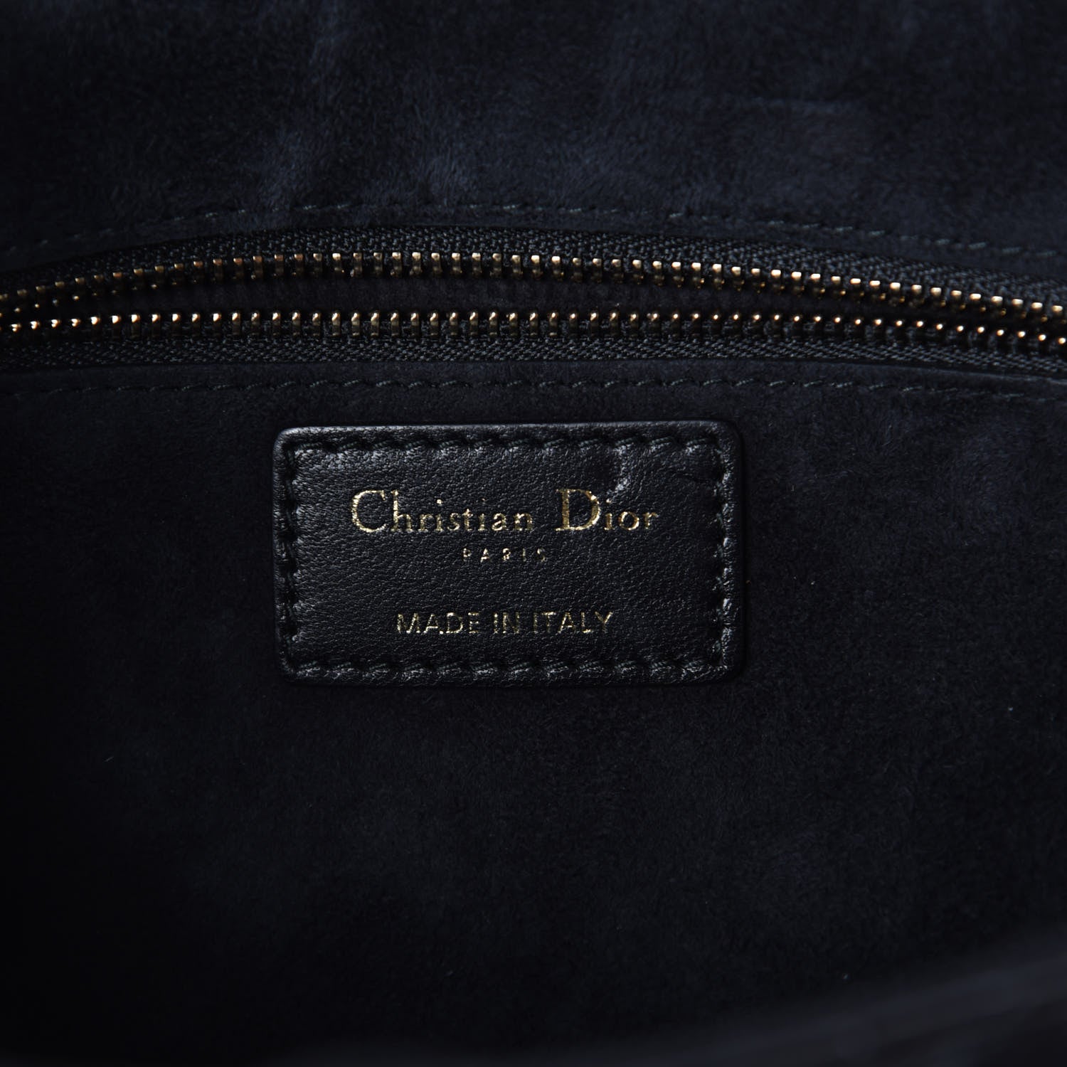 Christian Dior Lambskin Cannage Large Dioraddict Flap Bag Black 6 of 9