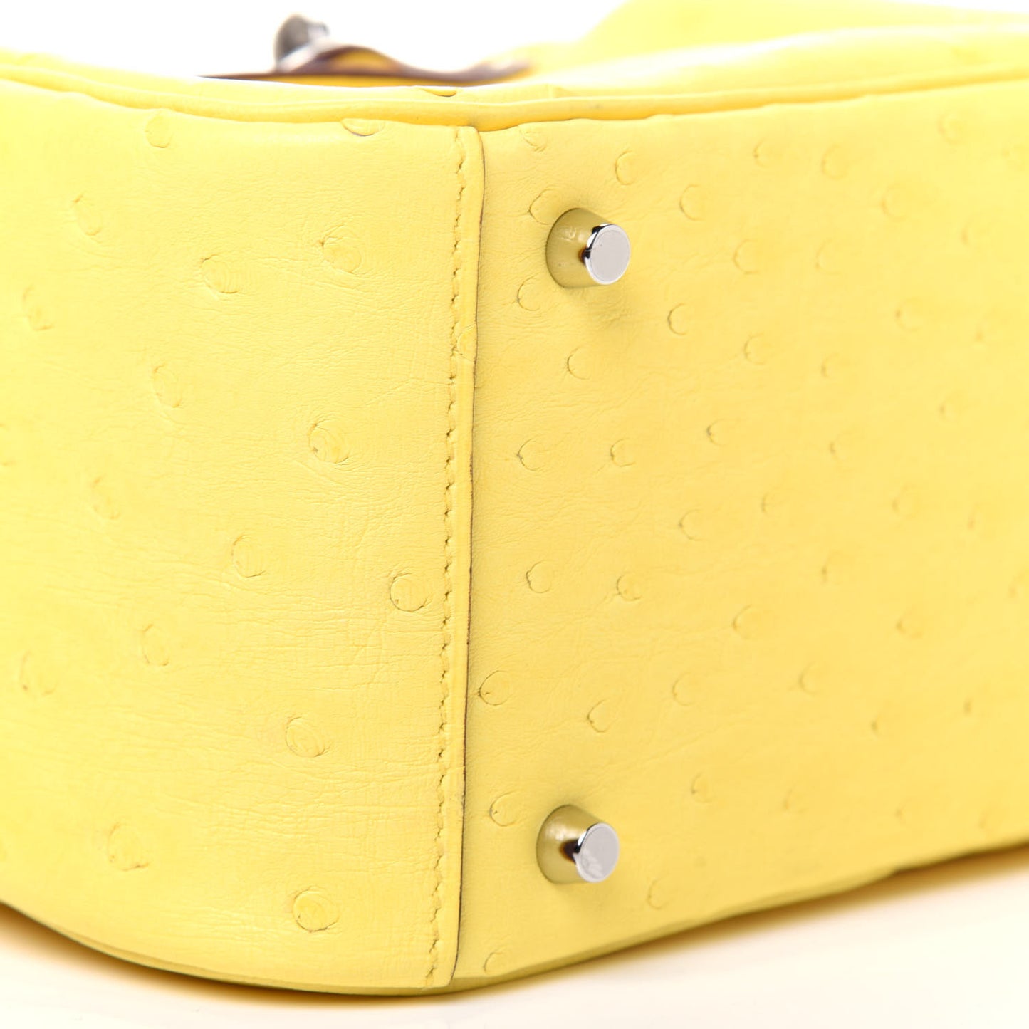 Ostrich Mini Lindy 20 Jaune Citron