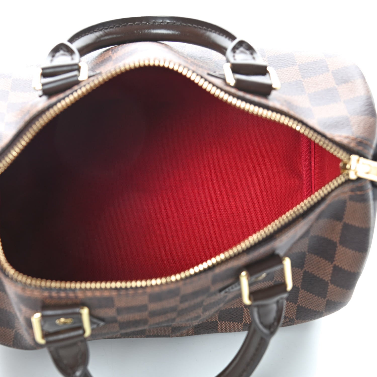 Louis Vuitton Damier Ebene Speedy 25 5 of 9
