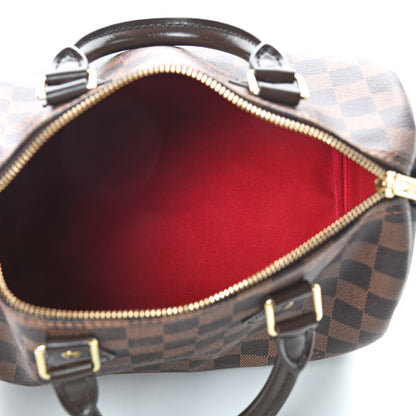 Louis Vuitton Damier Ebene Speedy 25 5 of 9
