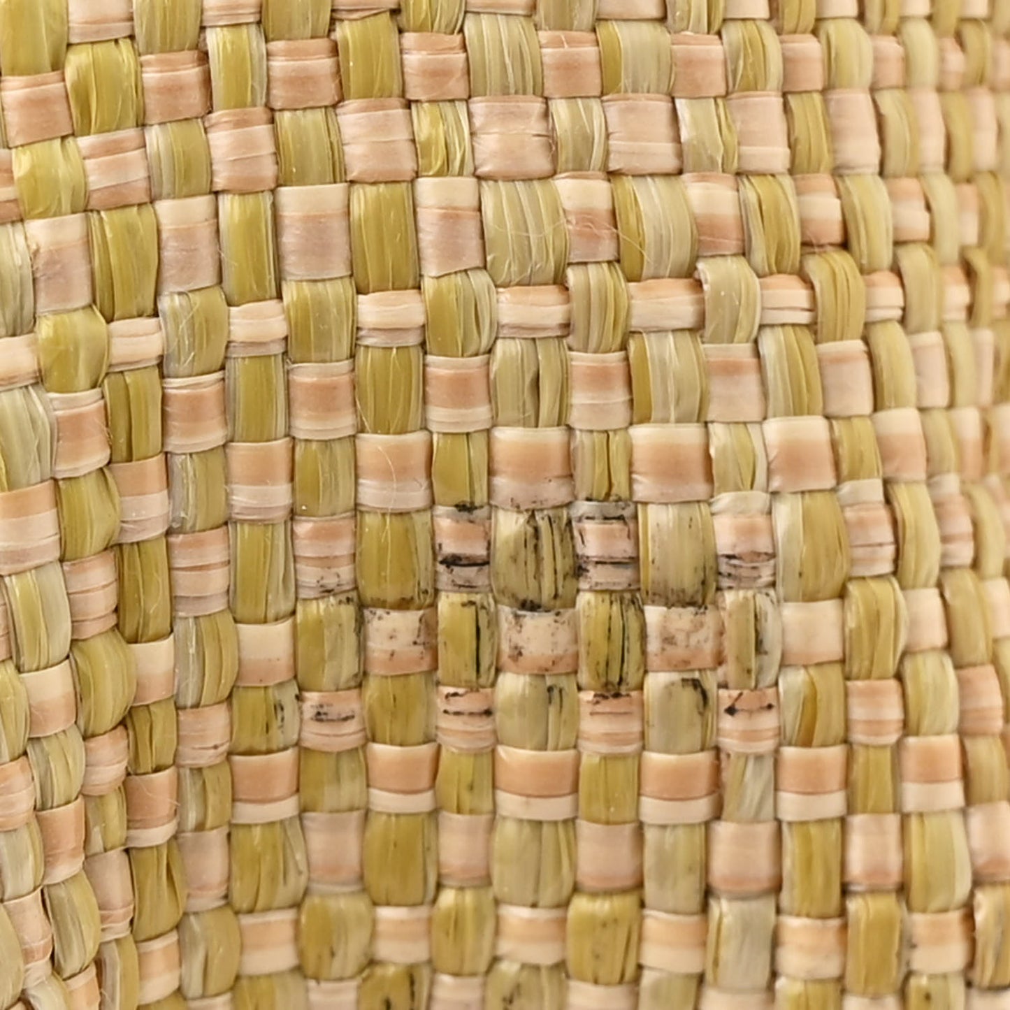 Raffia Logo Tote Naturale