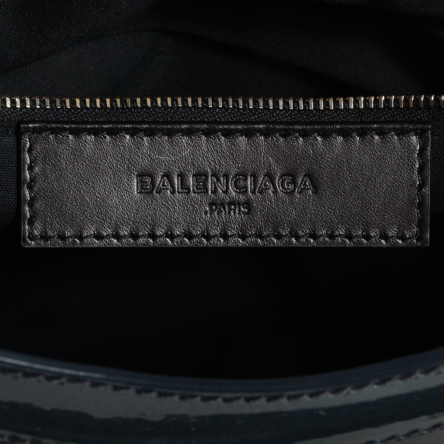 Balenciaga Smooth Calfskin Metallic Patent Giant 12 Silver Hardware City Black Gris 6 of 10