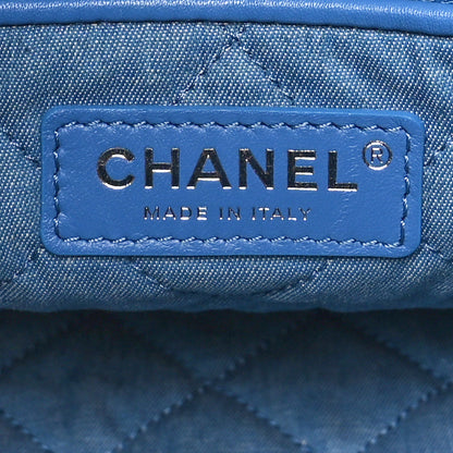 Chanel Denim Quilted Small Chanel 22 Blue 6 of 11