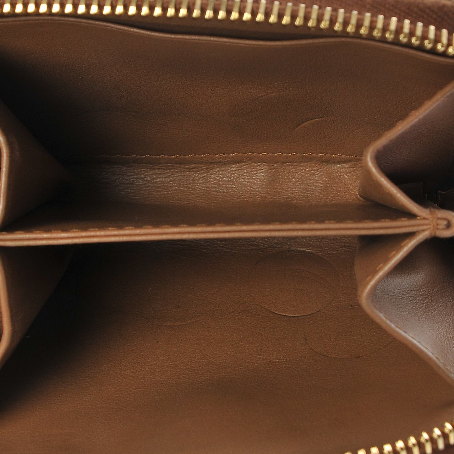 Vitello Move Metal Coin Purse Caramel