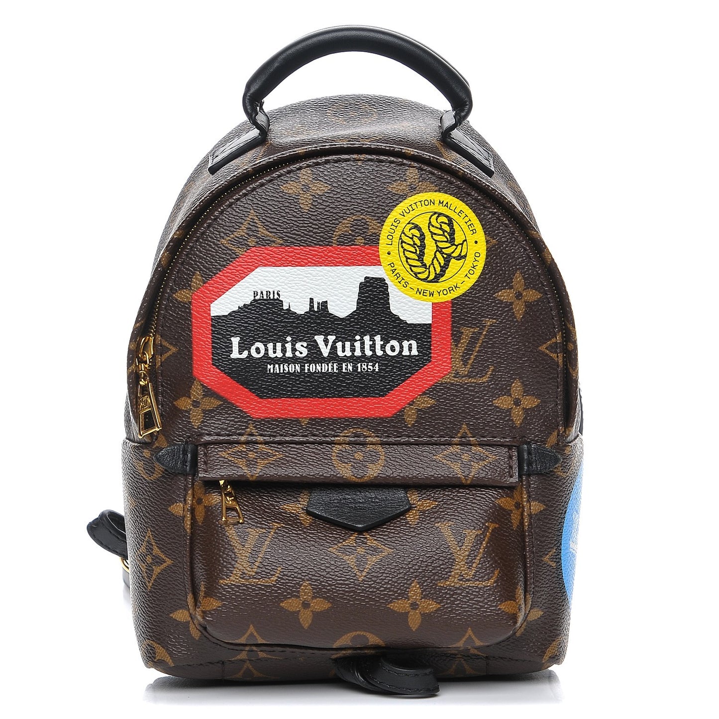 Monogram World Tour Palm Springs Backpack Mini