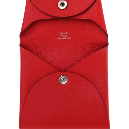 Hermes Evercolor Bastia Coin Purse Rouge De Coeur 5 of 7