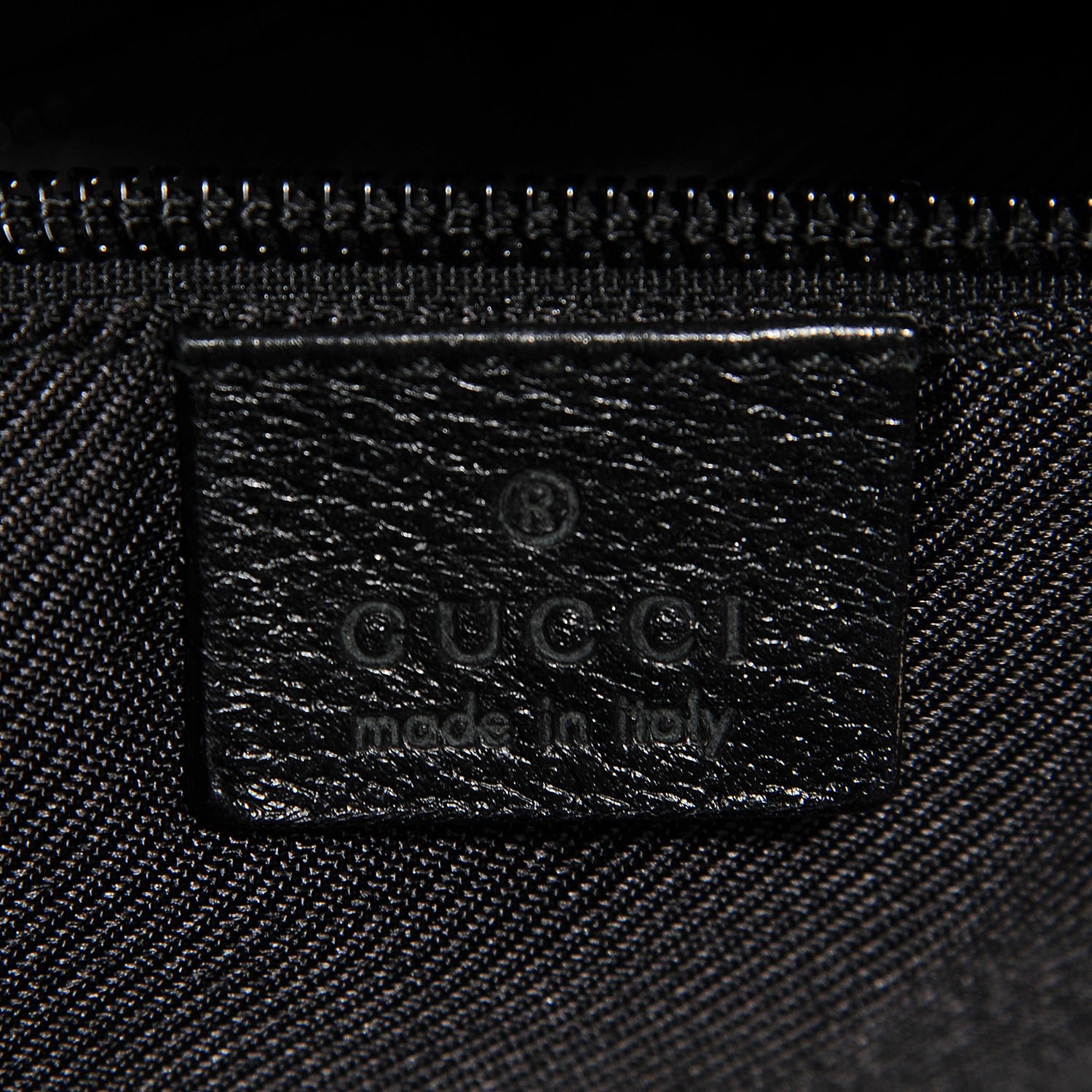 Gucci Nylon Monogram Web Tote Black 6 of 7