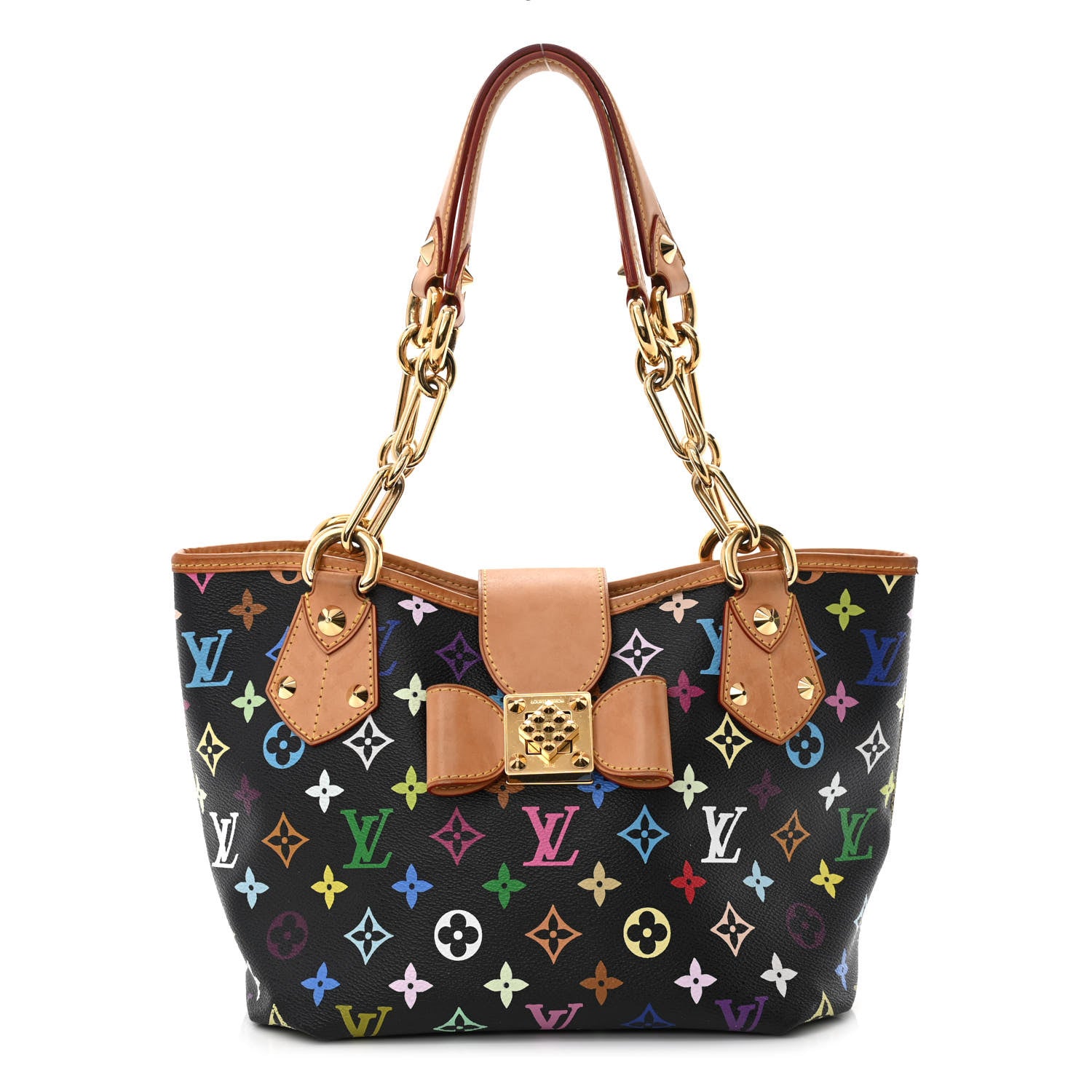 Louis Vuitton Monogram Multicolor Annie MM Black 1 of 13