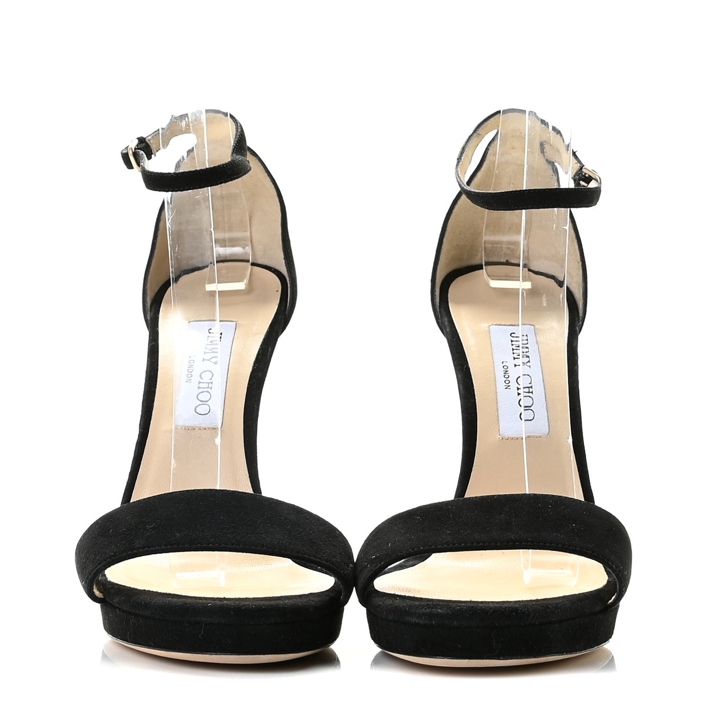 Suede Misty 120 Sandals 40 Black