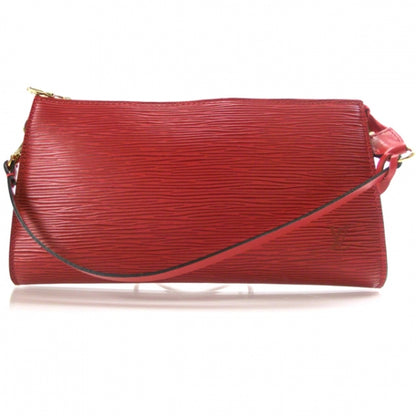 Louis Vuitton Epi Pochette Accessories Bag Rouge 1 of 23