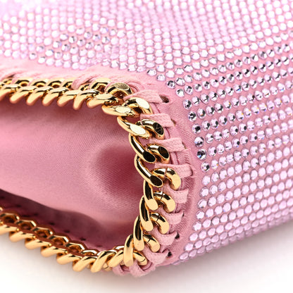 Stella McCartney Crystal Stones Tiny Fold Over Falabella Pink 8 of 9