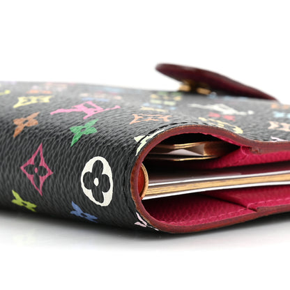 Louis Vuitton Monogram Multicolor Small Ring Agenda Cover Black Grenade 8 of 10