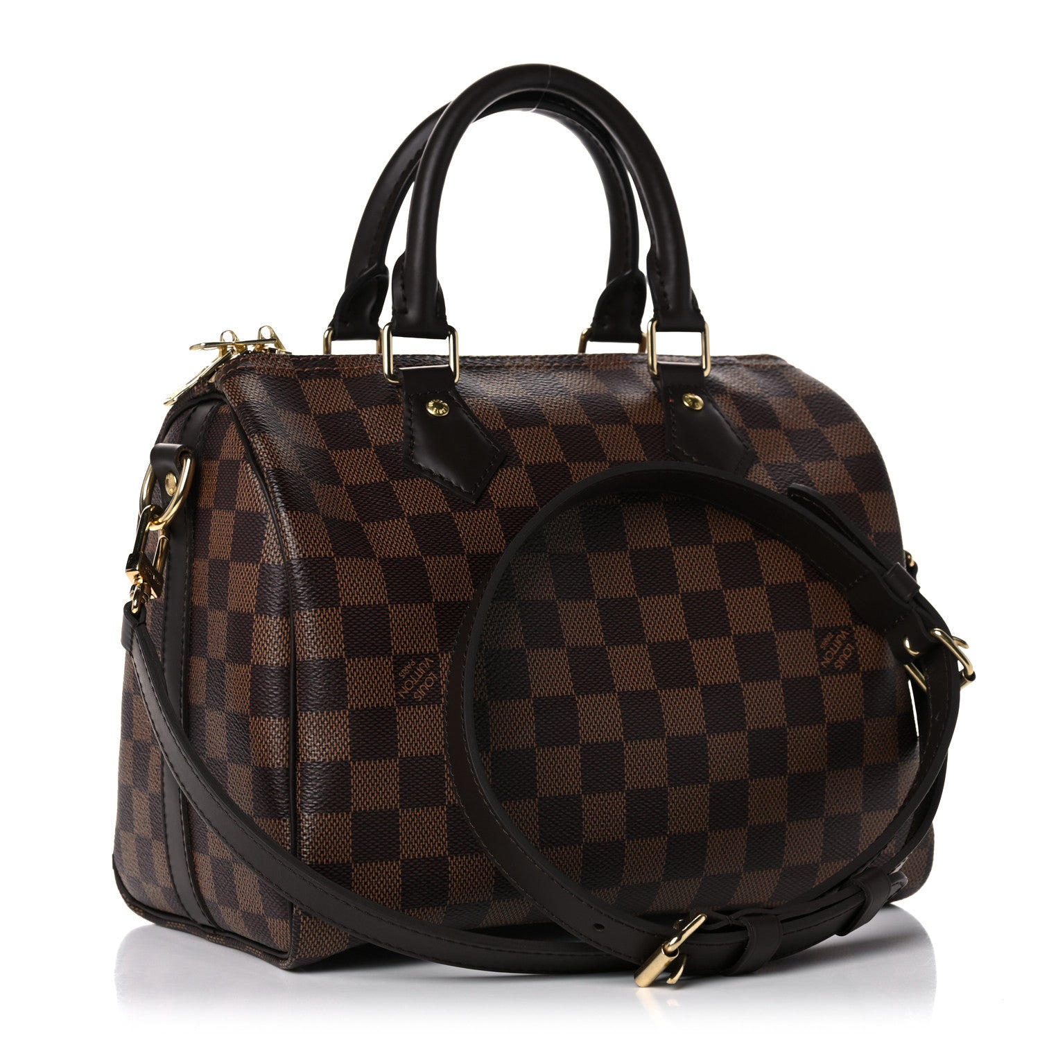 Louis Vuitton Damier Ebene Speedy Bandouliere 25 3 of 15