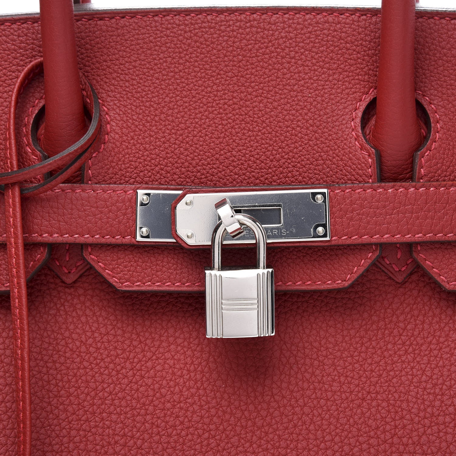 Hermes Taurillon Maurice Birkin 30 Rouge Vif 17 of 17