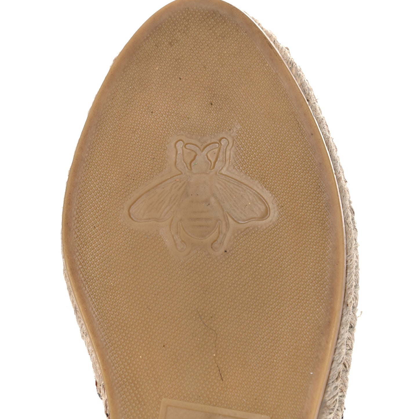 Denim GG Monogram Espadrilles 37 Blue Tea Cuir