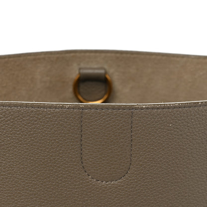 Celine Soft Grained Calfskin Small Sangle Bucket Bag Taupe 18 of 19