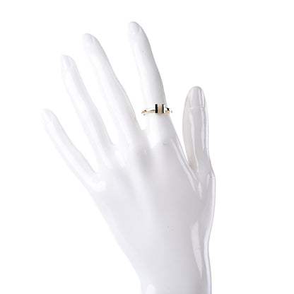Tiffany 18K Yellow Gold T Wire Ring 49 5 2 of 4