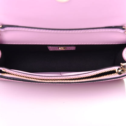Versace Vitello Crystal Palazzo Evening Bag Pink 5 of 8