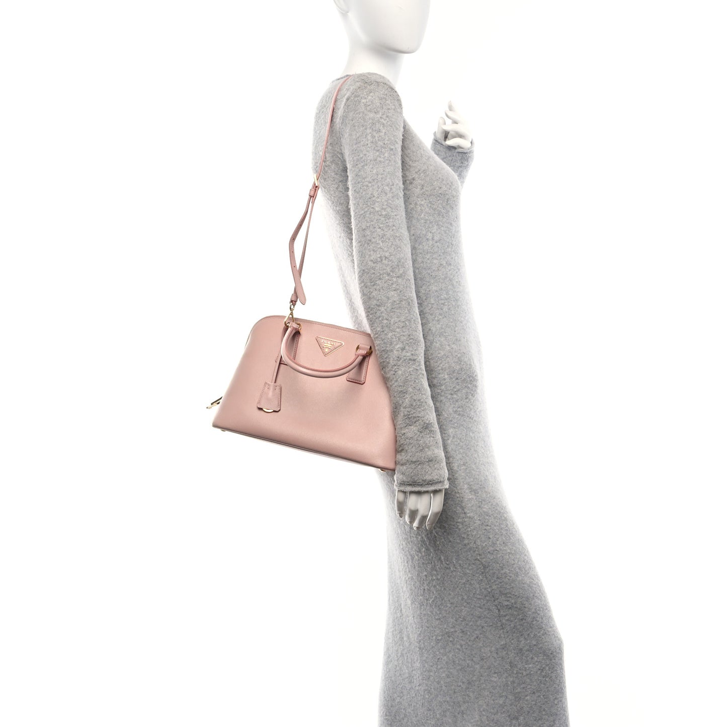 Saffiano Lux Medium Promenade Tote Orchidea