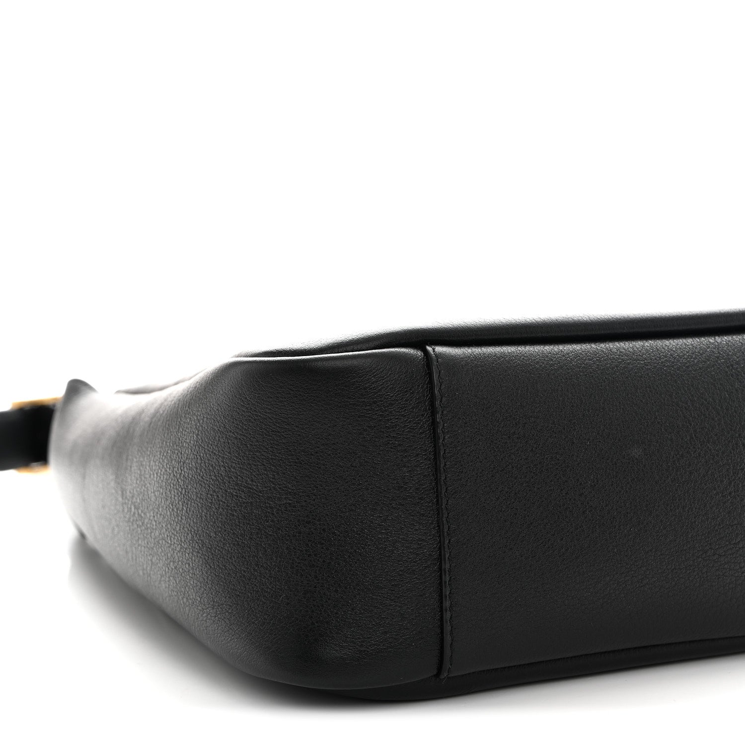 Saint Laurent Smooth Calfskin Small Le 5 A 7 Soft Hobo Black 9 of 10