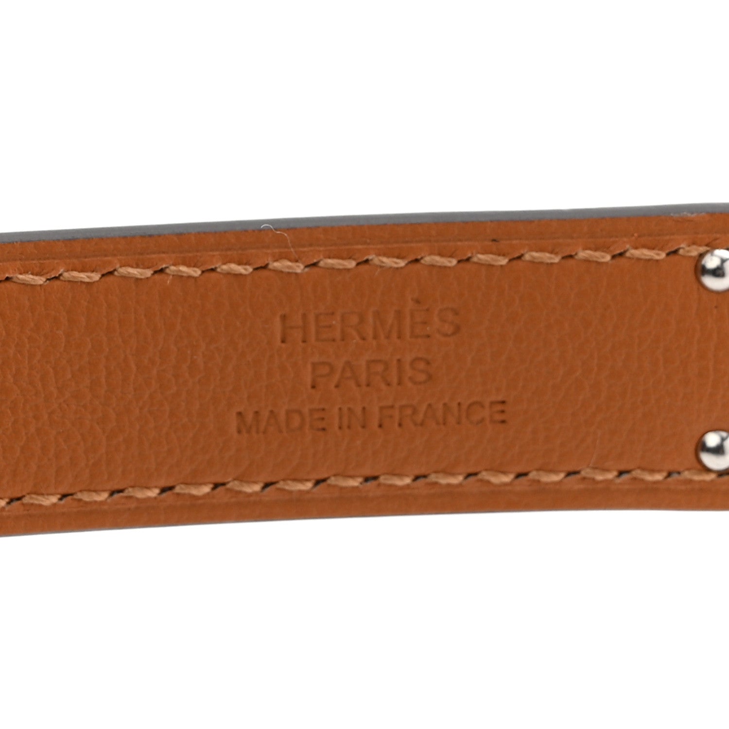 Hermes Epsom Kelly Belt Etoupe 3 of 5