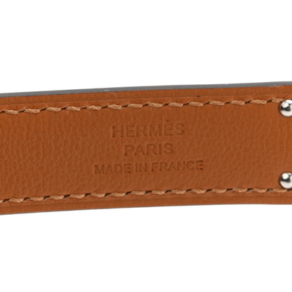 Hermes Epsom Kelly Belt Etoupe 3 of 5