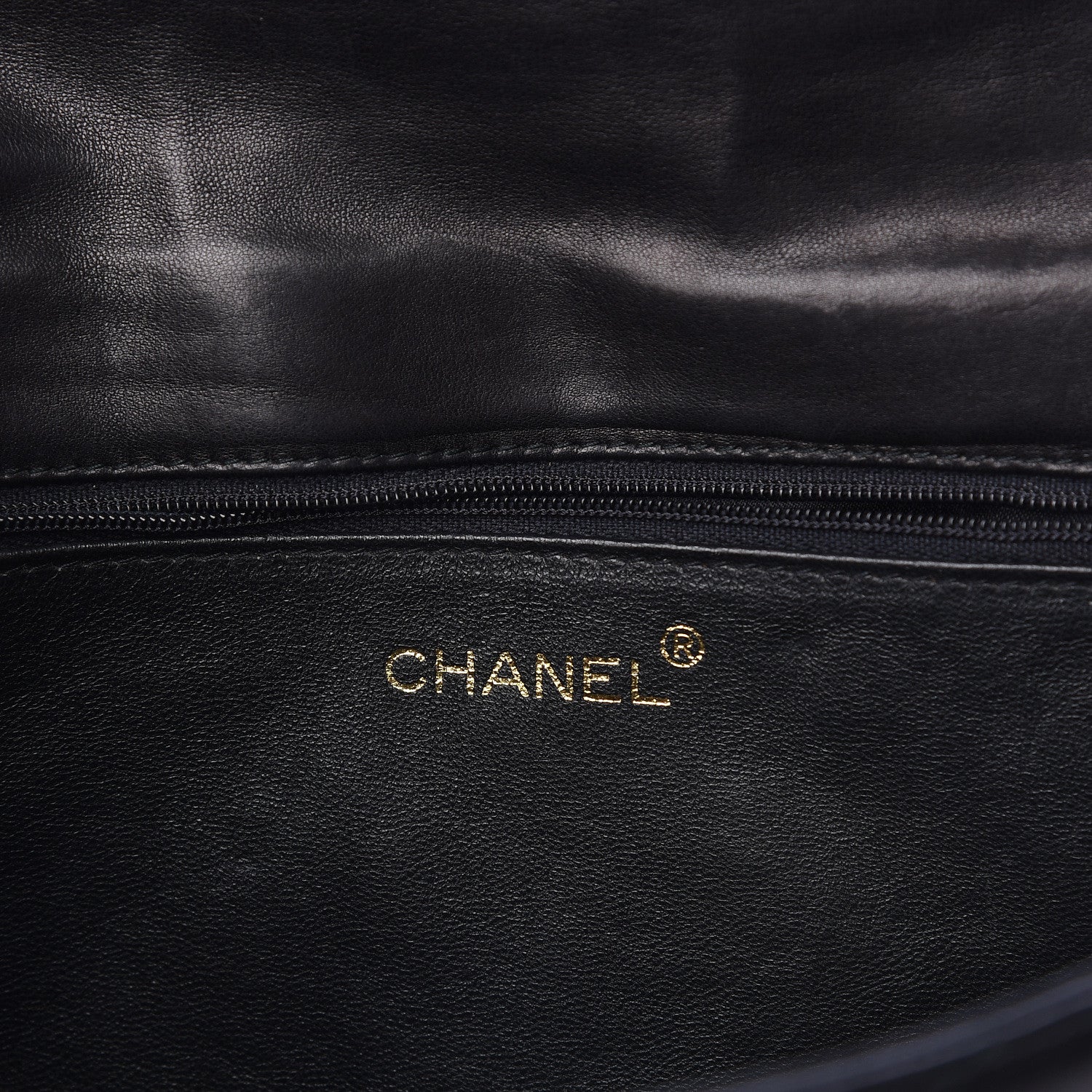 Chanel Lambskin Quilted CC Tassel Shoulder Flap Bag Black 6 of 13