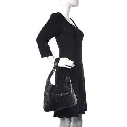 Gucci Guccissima Punch Hobo Black 2 of 15