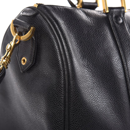 Chanel Caviar Timeless CC Duffel Bag Black 14 of 19