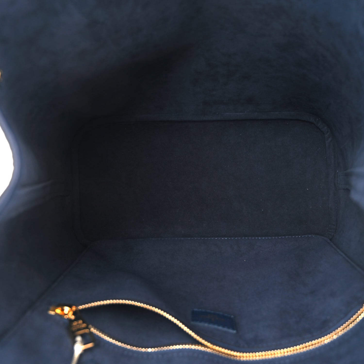 Louis Vuitton Empreinte Monogram Giant Neverfull MM Navy 6 of 12
