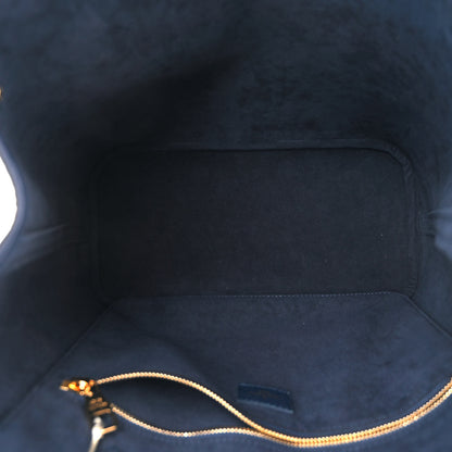 Louis Vuitton Empreinte Monogram Giant Neverfull MM Navy 6 of 12