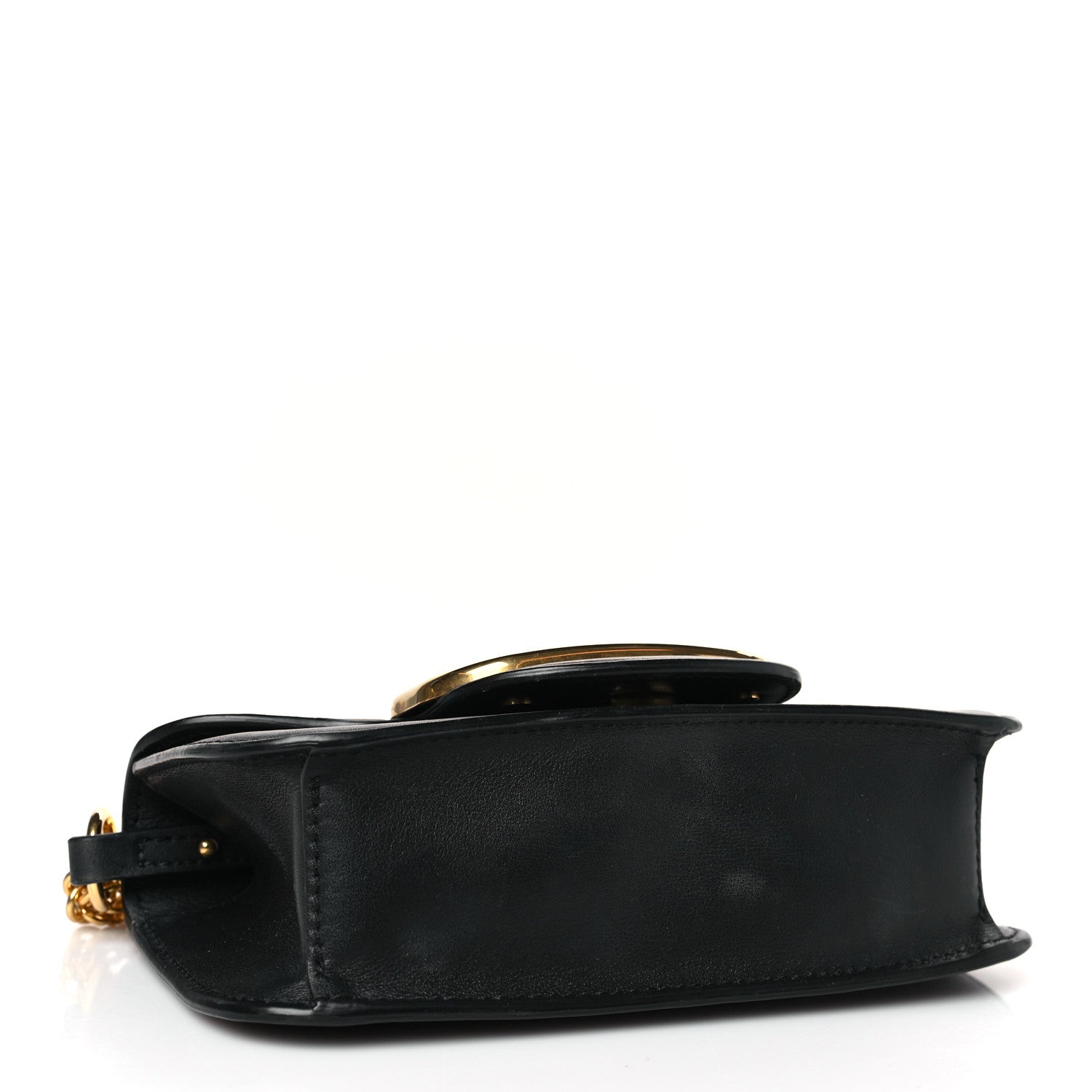 Valentino Garavani Calfskin Vlogo Small Loco Shoulder Bag Black 4 of 9