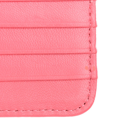 Chanel Lambskin Quilted Mini Wallet On Chain WOC Pink 9 of 9