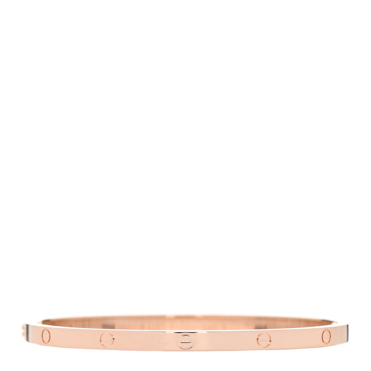 18K Pink Gold Small LOVE Bracelet 17