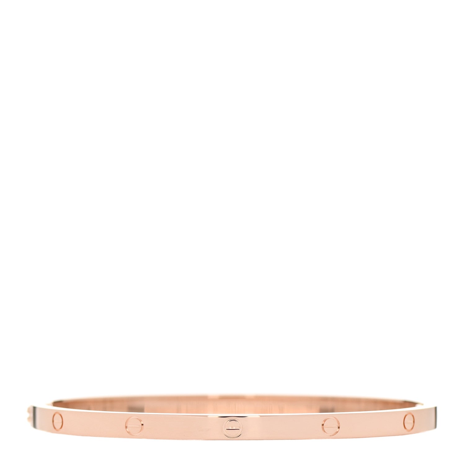 Cartier 18K Pink Gold Small LOVE Bracelet 17 1 of 5