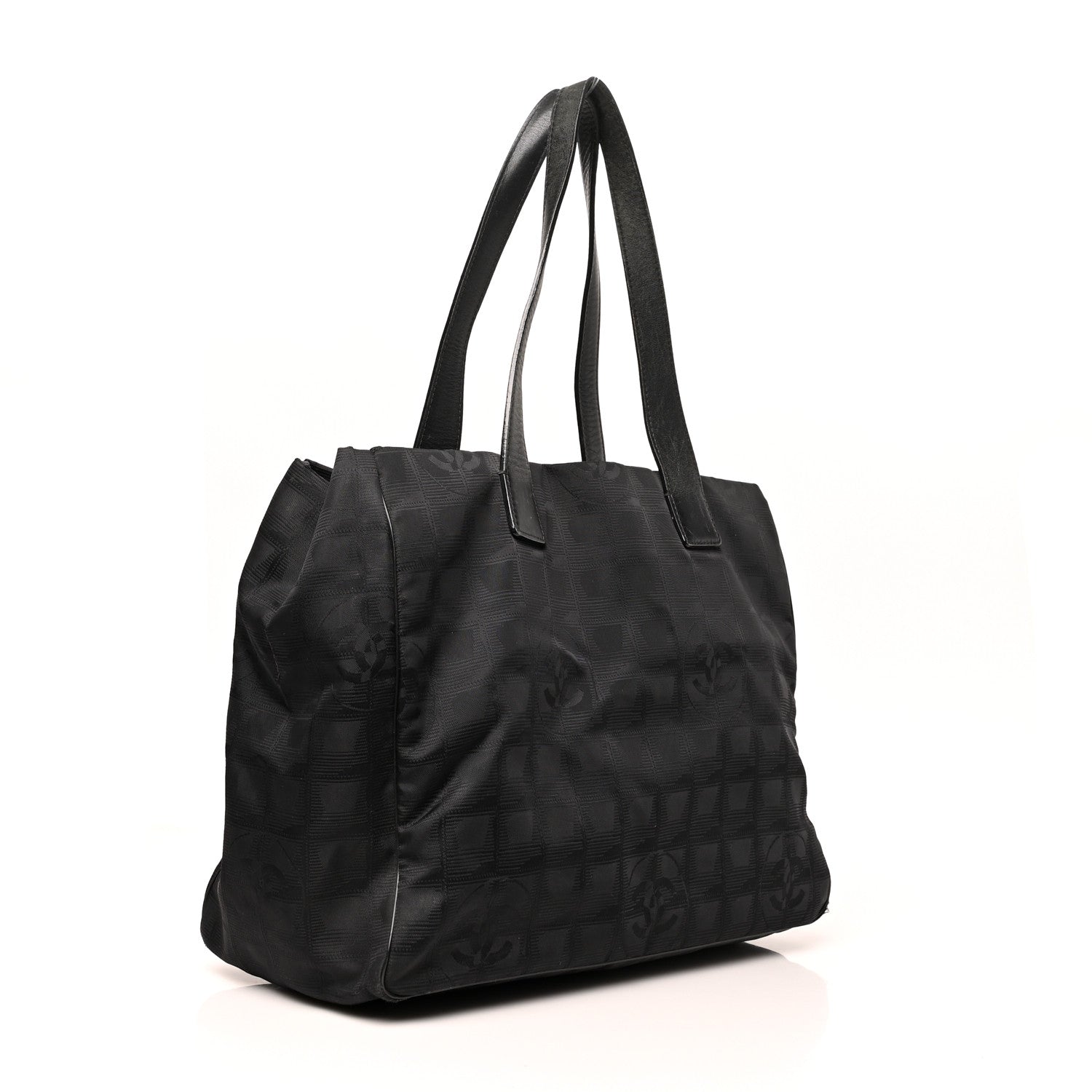 Chanel Nylon Medium Travel Tote Black 2 of 15