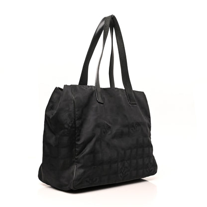Chanel Nylon Medium Travel Tote Black 2 of 15