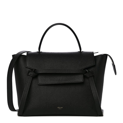 Celine Grained Calfskin Micro Belt Bag Black 1 of 13