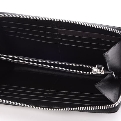 Valentino Garavani X JAMIE REID Cotton Canvas Zip Around Wallet Black 5 of 9
