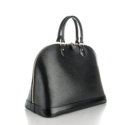 Louis Vuitton Epi Alma GM Black 3 of 7